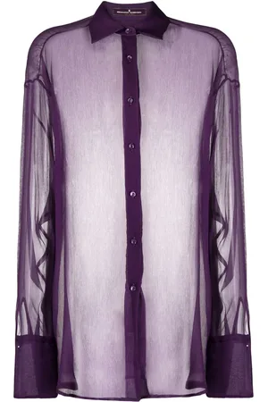 ERMANNO SCERVINO Sheer silk blouse