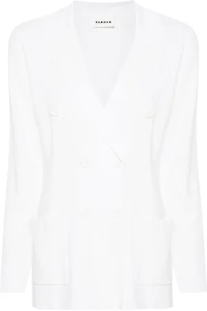 P.A.R.O.S.H. Double-breasted knitted blazer