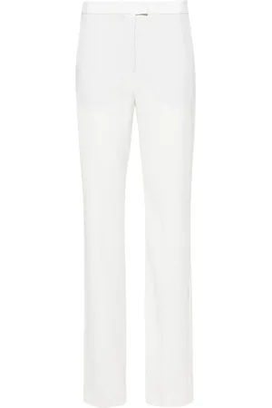 The Andamane High-waist straight-leg trousers