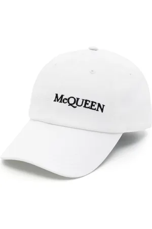 Alexander McQueen Logo-embroidered cotton cap