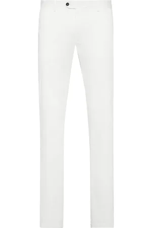 Philipp Plein Slim-cut gabardine chinos