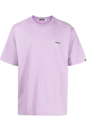 A Bathing Ape Logo-appliqué cotton T-shirt