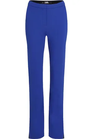 Karl Lagerfeld Mid-rise tailored trousers