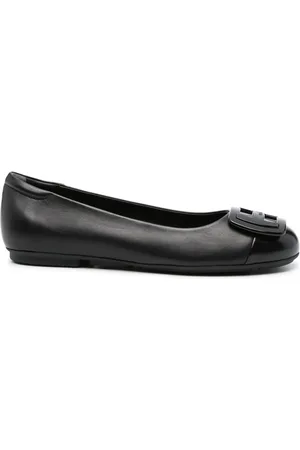 Hogan Logo-plaque ballerina shoes