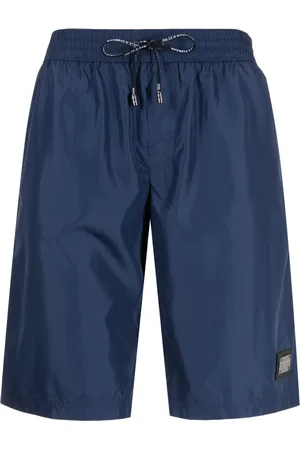 Dolce & Gabbana Logo-appliqué swim shorts