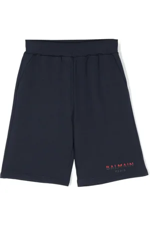 Balmain Logo-print track shorts