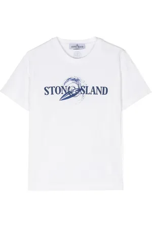 Stone Island Logo-print cotton T-shirt