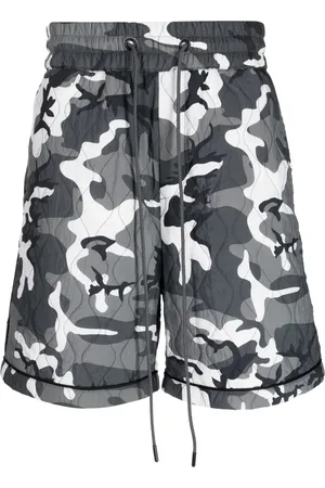 MOSTLY HEARD RARELY SEEN Quilted drawstring-waistband shorts