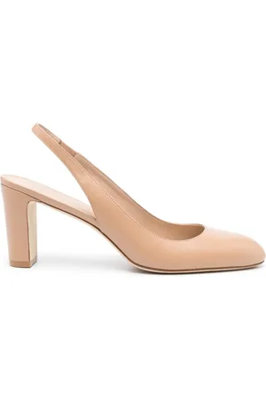 Stuart Weitzman Vida 75mm leather pumps