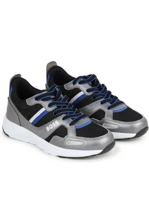 HUGO BOSS Colour-block panelled sneakers