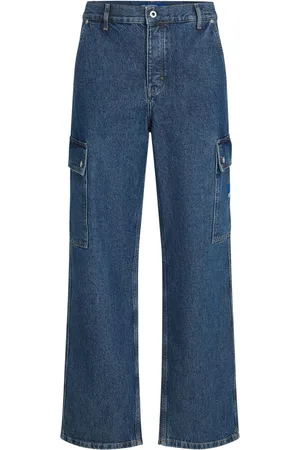 Karl Lagerfeld Utility wide-leg jeans