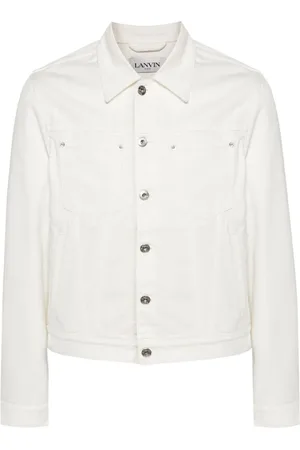 Lanvin Logo-patch dennim jacket