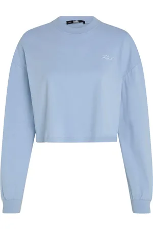Karl Lagerfeld Signature organic-cotton sweatshirt