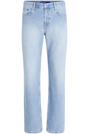 Karl Lagerfeld Mid-rise straight-leg jeans