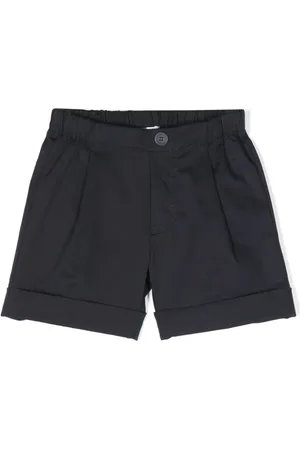 Il gufo Pleat-detail tailored shorts