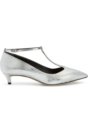 Giuseppe Zanotti Olivia 35mm metallic-effect leather sandals