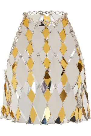 Paco rabanne Sparkles rhombic-paillettes crop crop