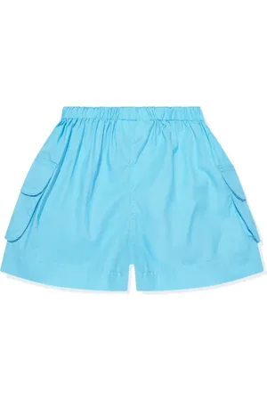 Rachel Riley Cotton-poplin cargo shorts