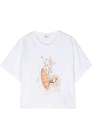 Il gufo Graphic-print cotton T-shirt