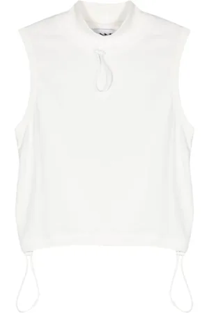 SUNNEI High-neck organic cotton top