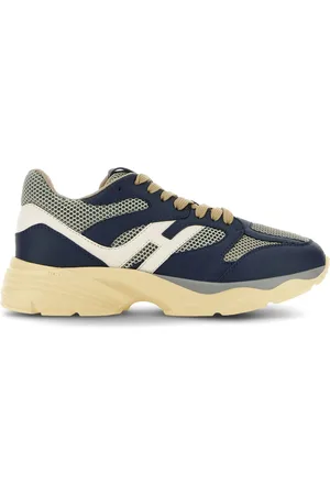 Hogan Panelled leather sneakers