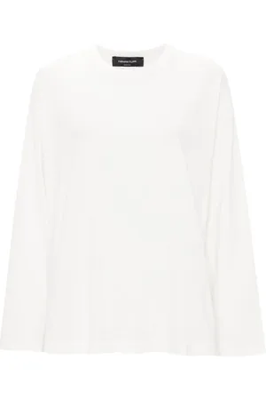 Fabiana Filippi Panelled longsleeved T-shirt