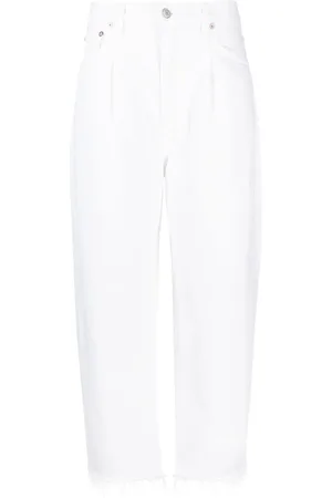 AGOLDE Dagna pleated wide-leg jeans