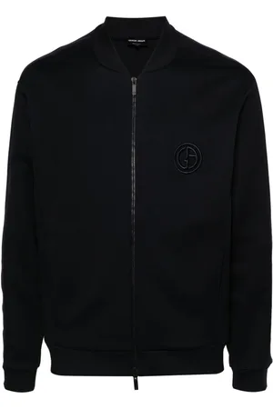 Giorgio Armani Logo-embroidered jacket