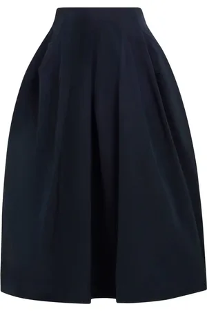 Marni High-waisted A-line midi skirt