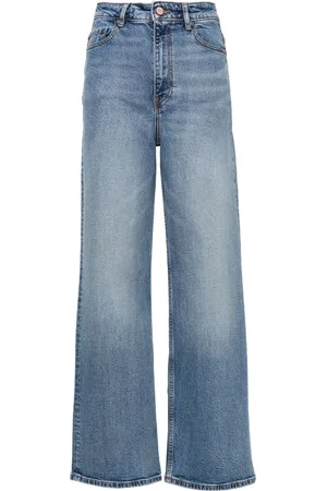 Ganni Andi high-rise wide-leg jeans