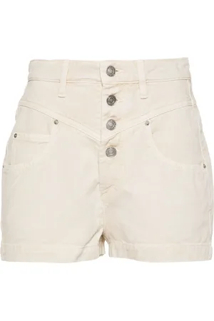 Marant Etoile Jovany high-rise twill shorts