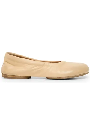 MARSÈLL Zerotto leather ballerina shoes