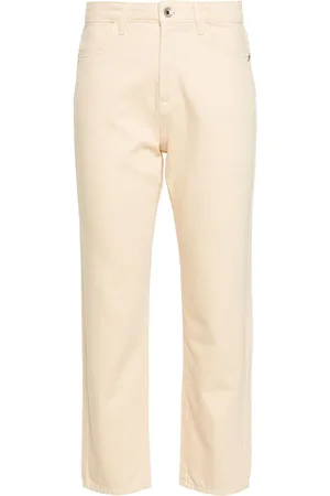 Patrizia Pepe High-rise cropped jeans