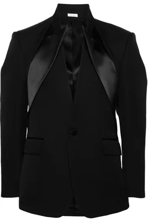 Alexander McQueen double-breasted Tuxedo Blazer - Farfetch