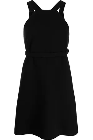 Patou Halterneck wool minidress