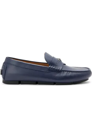 VERSACE Medusa Biggie leather driving loafers