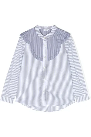 Il gufo Striped cotton shirt