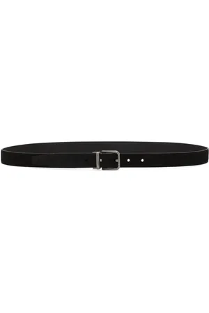 Dolce & Gabbana Logo-engraved leather belt