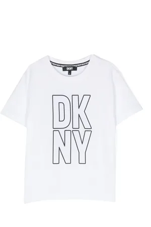DKNY Logo-print cotton T-shirt