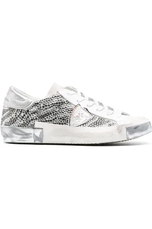 Philippe model Paris logo-patch sneakers