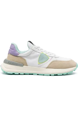 Philippe model Antibes logo-patch sneakers