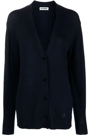 Jil Sander V-neck fine-knit cardigan