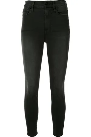 Frame High rise skinny jeans