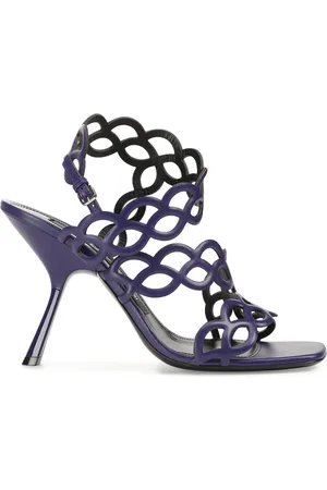 Sergio Rossi Sr Mermaid 60mm leather sandals