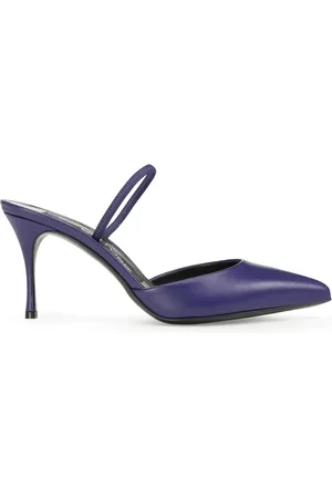 Sergio Rossi Godiva 75mm leather pumps