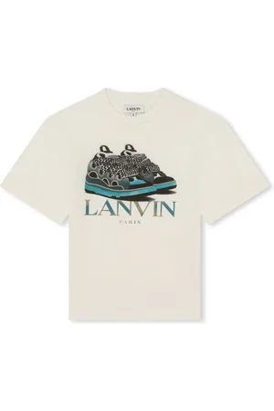 Lanvin Graphic-print cotton T-shirt