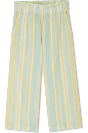BONPOINT Aloise striped cotton trousers
