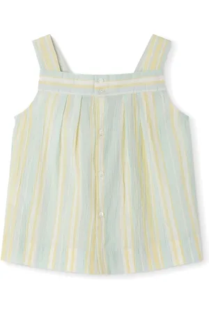 BONPOINT Soleil striped cotton blouse