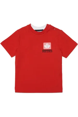 Dsquared2 Logo-print cotton-blend T-shirt