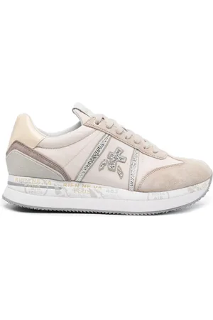 Premiata Conny rhinestone-embellished sneakers